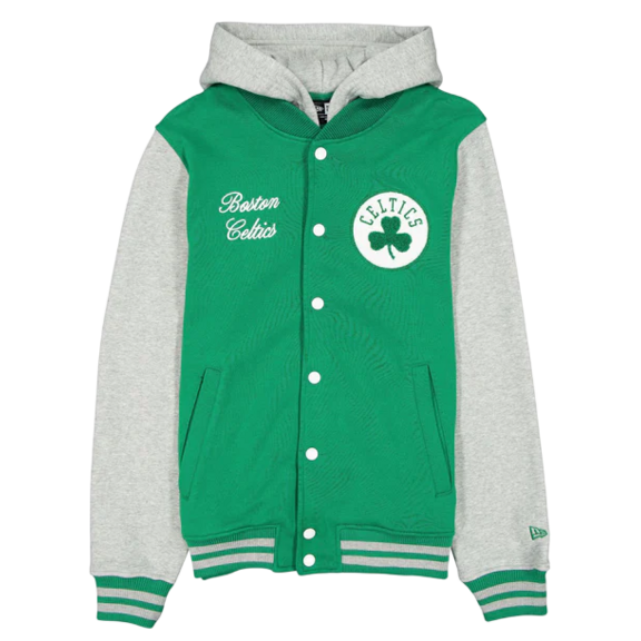 New Era NBA Boston Celtics Throwback Prep Jacket