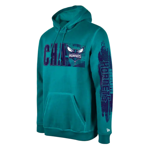 Neu Era NBA Charlotte Hornets Tipp Off 2024 Hoodie