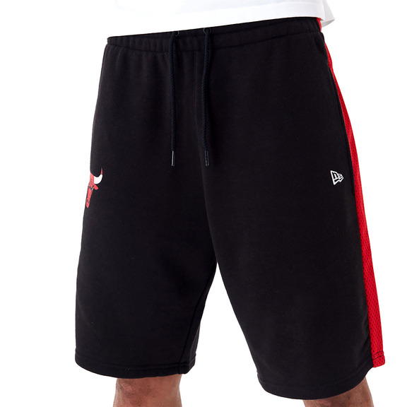 Neue Era NBA Chicago Bulls Mesh Panel überdimensionierte Shorts