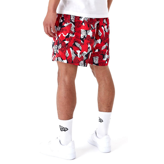 New Era NBA Chicago Bulls Team Alle Over Print Shorts