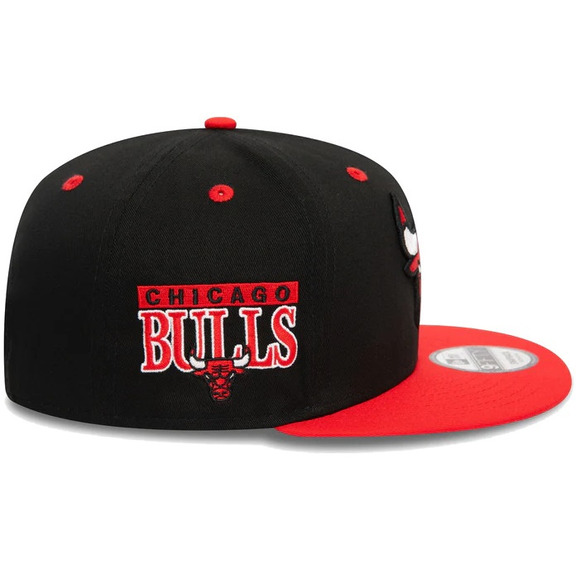 Neue Era NBA Chicago Bulls Team Farbe 9FIFTY Snapback Cap