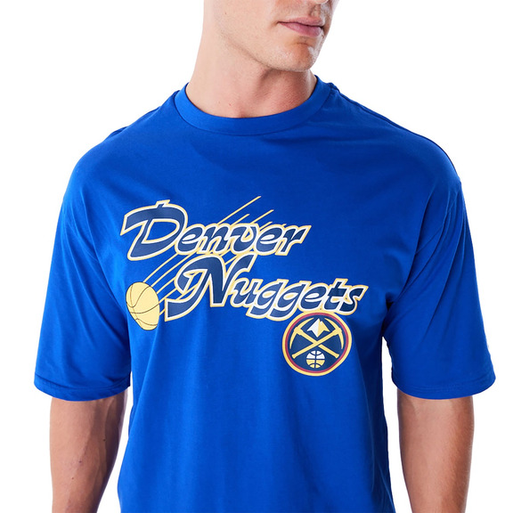 Neu Era NBA Denver Nuggets Script Oversized T-Shirt