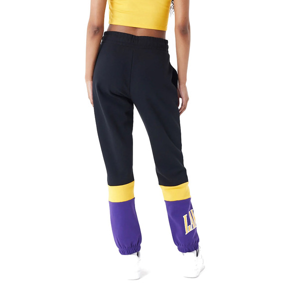 Neu Era NBA L.A. LAkers Frauen Farbe Block Joggers