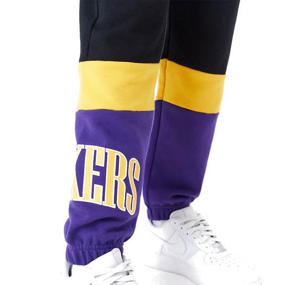 Neu Era NBA L.A. LAkers Frauen Farbe Block Joggers