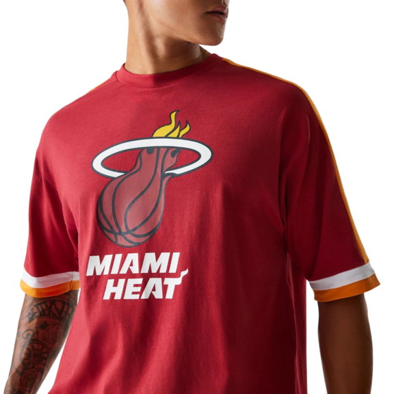 New Era NBA Miami Heat Panel Oversized T-Shirt