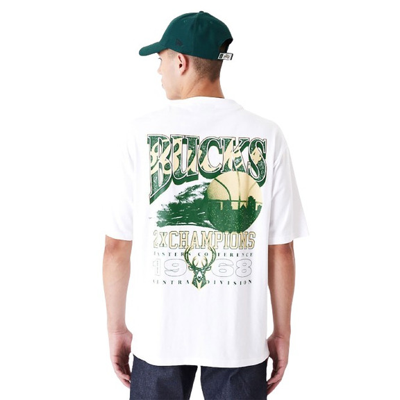 Neu Era NBA Milwaukee Bucks Championship Oversized T-Shirt