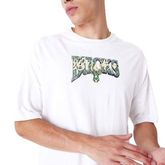 Neu Era NBA Milwaukee Bucks Championship Oversized T-Shirt