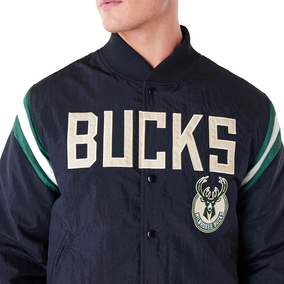 Neu Era NBA Milwaukee Bucks Bomber Jacket Panel