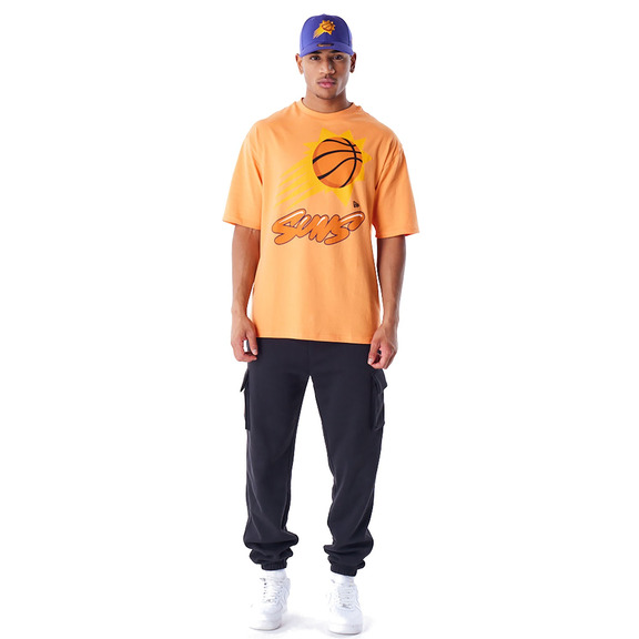 Neu Era NBA Phoenix Suns Wordmark Orange Oversized T-Shirt