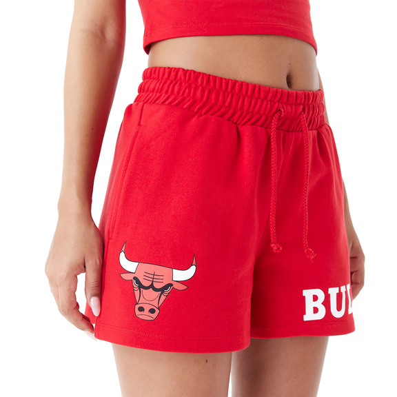 New Era NBA Team Chicago Bulls Logo Damen Shorts