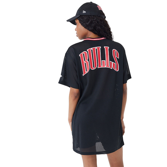 Neu Era NBA Team Chicago Bulls Frauen Mesh Kleid T-Shirt