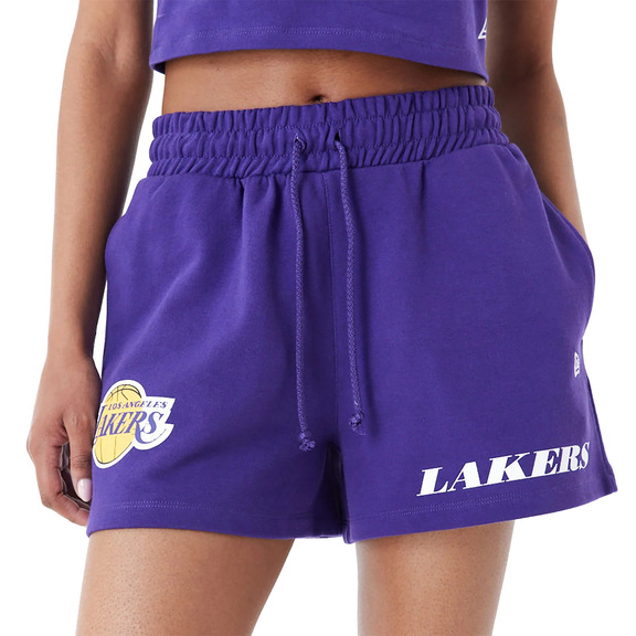 Neu Era NBA Team LA Lakers Logo Damen Shorts