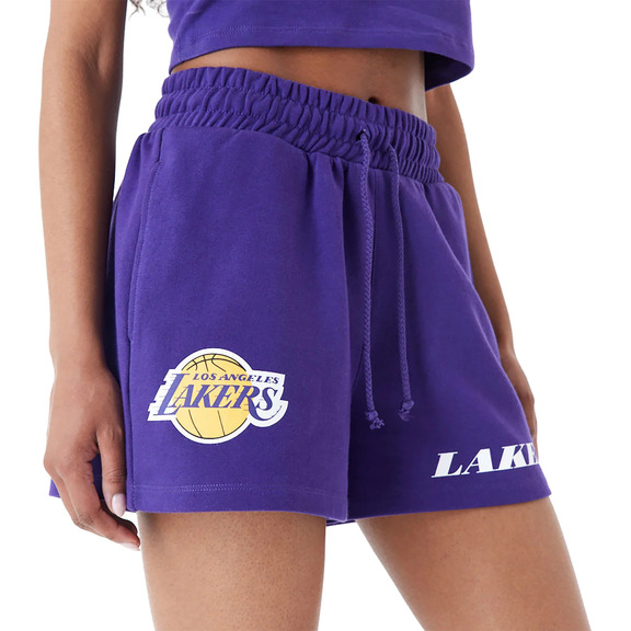 Neu Era NBA Team LA Lakers Logo Damen Shorts