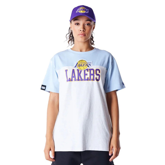 Neu Era Womens NBA LA Lakers Oversized T-Shirt "Pastel Blue"