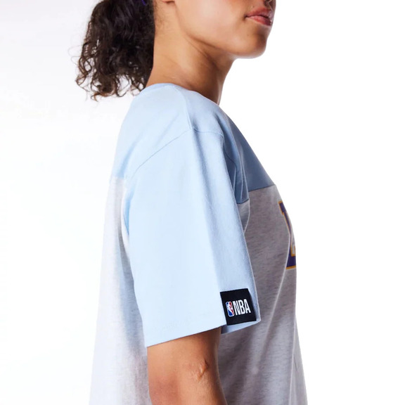 Neu Era Womens NBA LA Lakers Oversized T-Shirt "Pastel Blue"