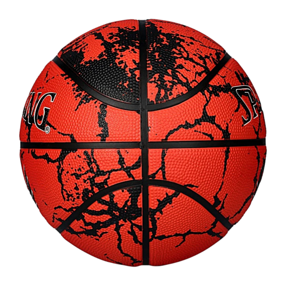 Balón Spalding Flight Crack Red Rubber (Talla 5)