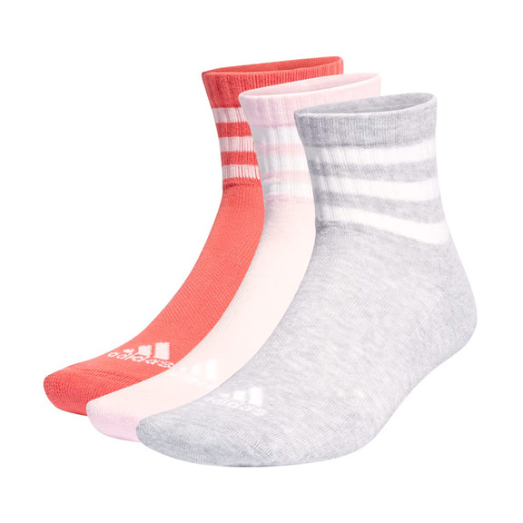 Pack Socken Adidas Kissen Sportbekleidung 3-Strips