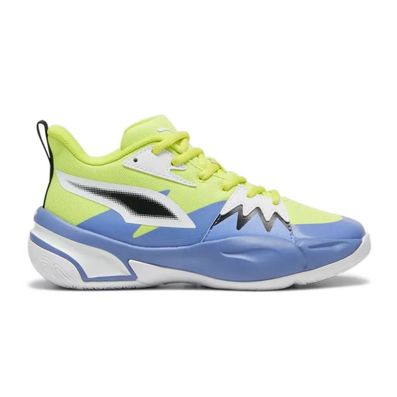 Puma Basketball Genetics JR. "Electric Lime-Blue"