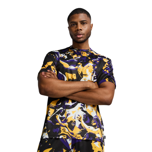 Puma Basketball Rival Rage AOP Tee "Team Violet-AOP"