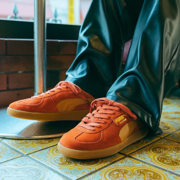 Puma palermo "Mars Red-Caramel"