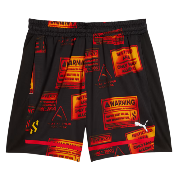 Puma Scoot Caution All Jaws Short "Black-AOP"