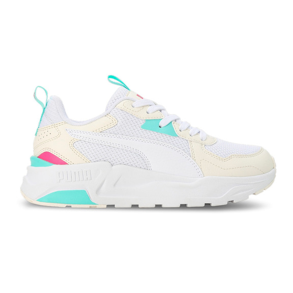 Puma Trinity Lite Jr. Pristine-White/Mint