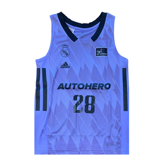 Real Madrid Camiseta Basket Niñ@ 2a Equipación # 28 YABUSELE #