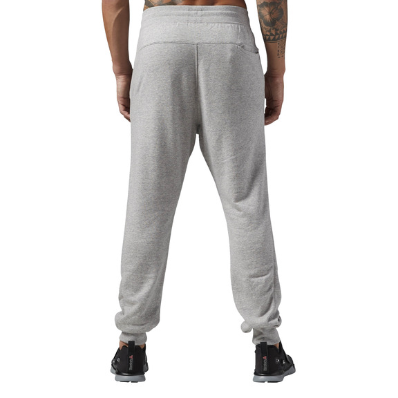 Reebok M Elemente Saisonale französische Terry Cuff Pant (mittelgrau Heather)