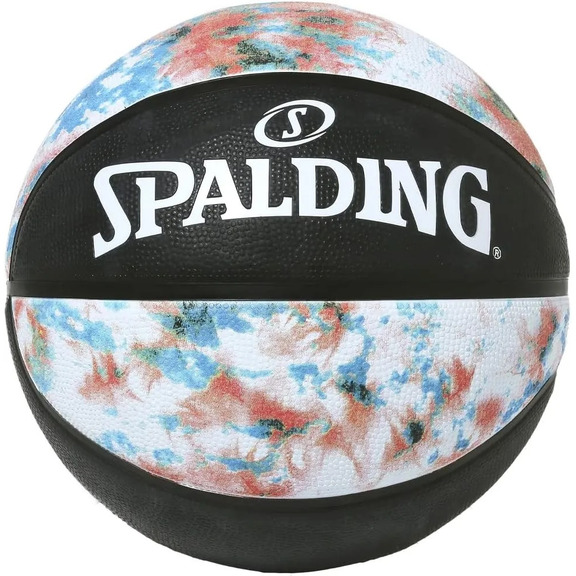 Spalding Tie Dye Sz5 "Black/white"