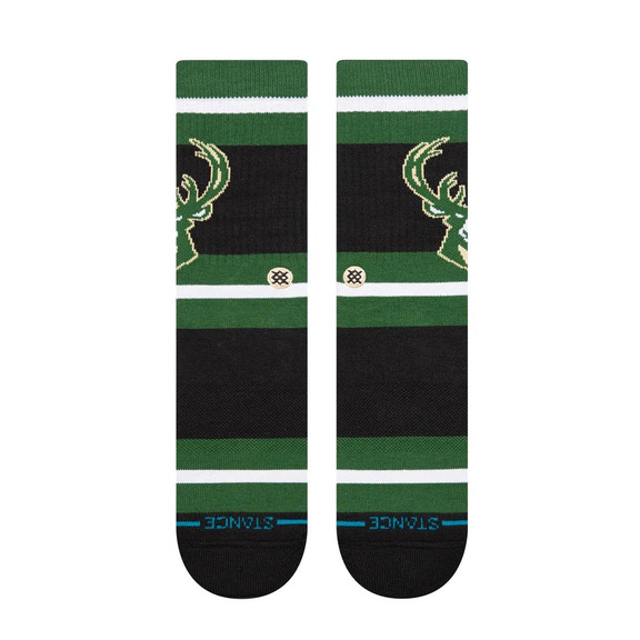 Stance Casual Prep Milwaukee Bucks Crew Socken