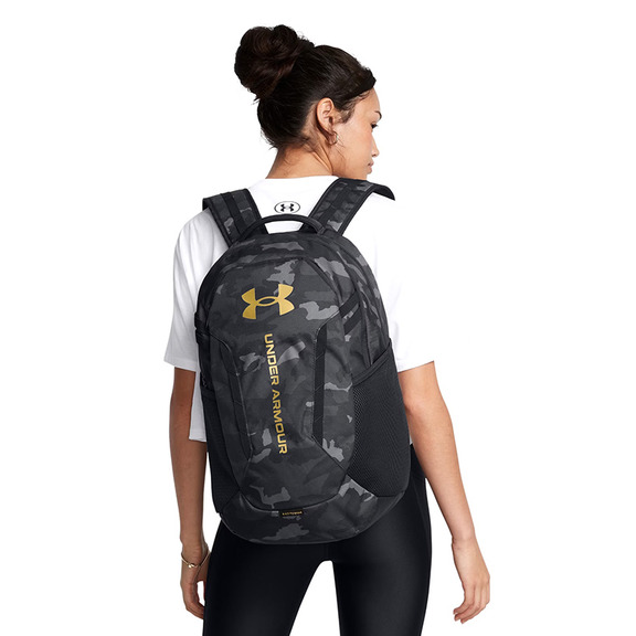 UA Hustle 6.0 Rucksack "BlackGold"