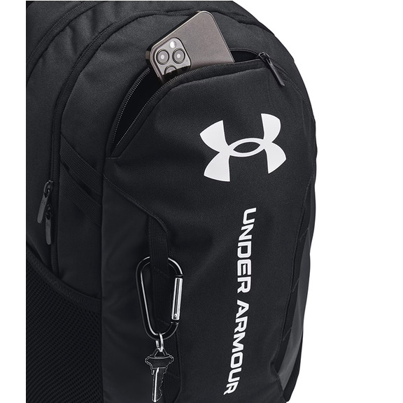 UA Hustle 6.0 Rucksack "BlackWhite"