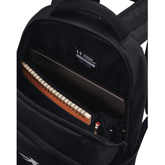 UA Hustle 6.0 Rucksack "BlackWhite"