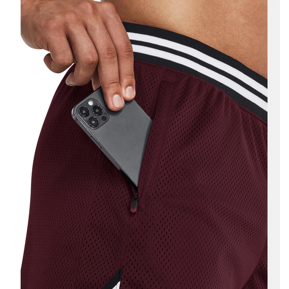 Unter Armour Herren Curry Mesh Shorts "Dark Marron"