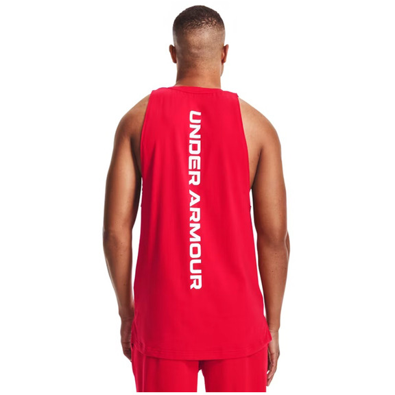 Unter Armour Zone Tank Red.