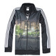 Adidas Chaqueta Hidden Court TT (schwarz)