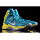 Nike Zoom Hyperquickness "Beach" (300/turquesa/amarillo/gris)