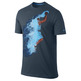 Das KD On Fire T-Shirt (467/navy)