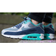 Nike Air Max 90 Essential "Blue Graphite" (408/blau Graphit/negro/wolfgrey)