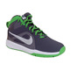 Nike Team Hustle D 6 (GS) Niño (007/gris/verde/blanco)