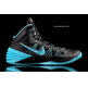 Nike Hyperdunk 2013 "Gamma Blue" (004 / negro / celestial laze)