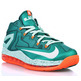 Air Max Lebron XI Low "Biscayne" (313/grün/weiß/orange)