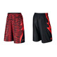 KD Short Klutch Elite "Bright Crimson" (671/Krimson/negro/bright crimson)