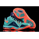 Lebron Botschafter VII "Sea Green" (484/turquesa/hot lava/navy)