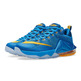 Lebron XII Niedrige "Entourage" (484/Foto blau/gold/gym bl)