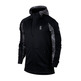 Kyrie Hyper Elite Full-Zip Herren Basketball Hoodie (010/negro/gris)