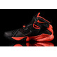 Nike Zoom Lebron Soldier 9 Premium "Bright Crimson" (negro/blanco-bright crimson)