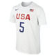 Nike Camiseta USAB Rio Réplica Jersey #5# Durant (102/weiß)