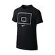 Nike Camiseta Niñ@Backboard (010/negro/blanco)