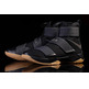 LeBron Soldier 10 SFG "Black Gum" (009/black/mtlc dunkelgrau/gum gelb)